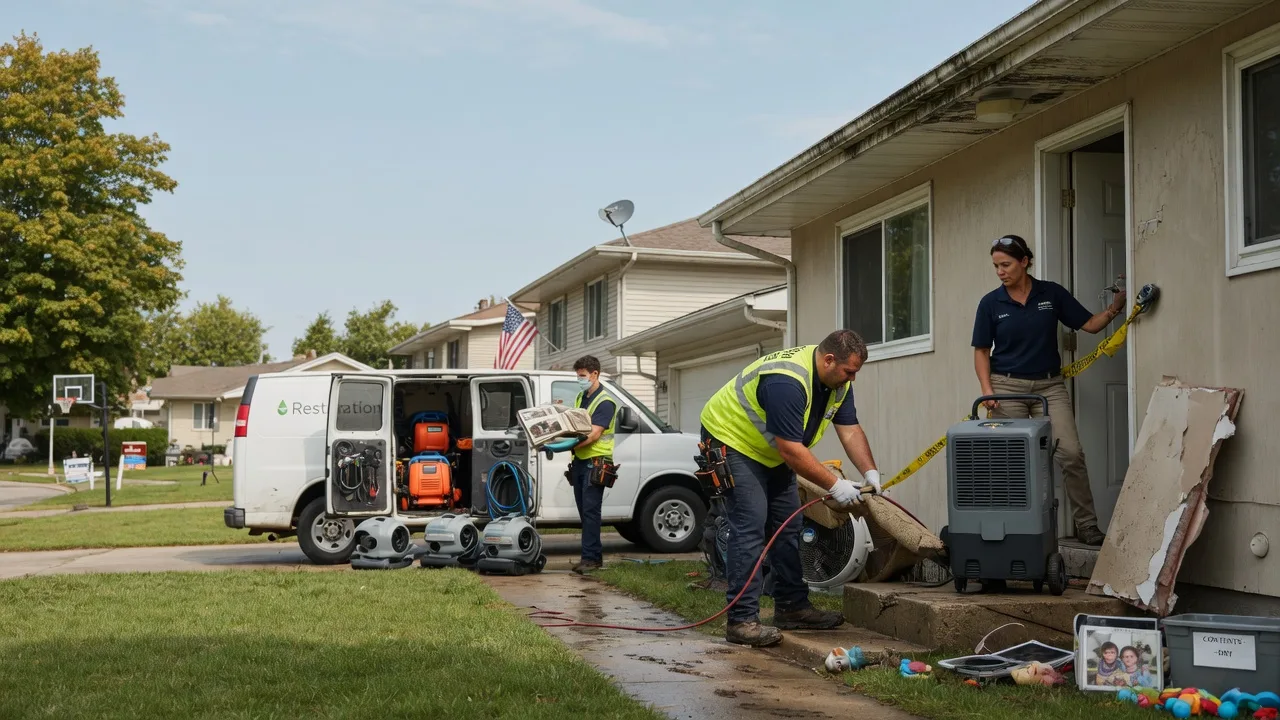 Water Damage Restoration in Lizella, GA near me